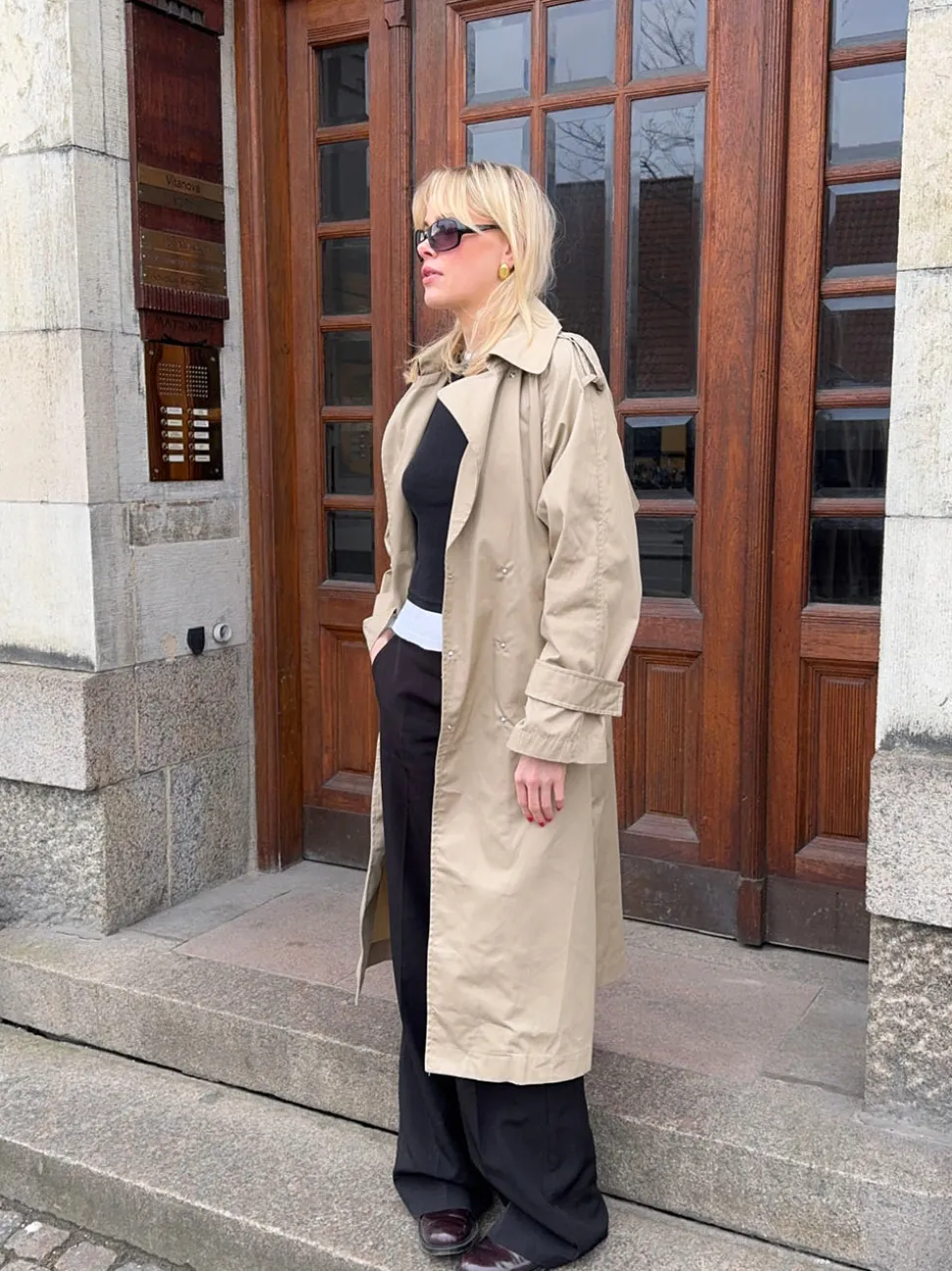Nyra trenchcoat - Beige