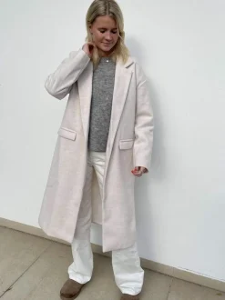 Paisley frakke - Off white