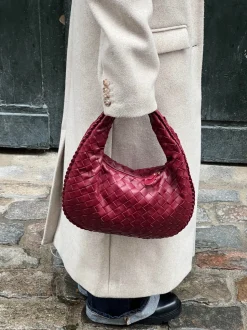 Paris taske - Vinrød