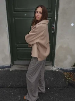 Patricia kort trenchcoat - Beige