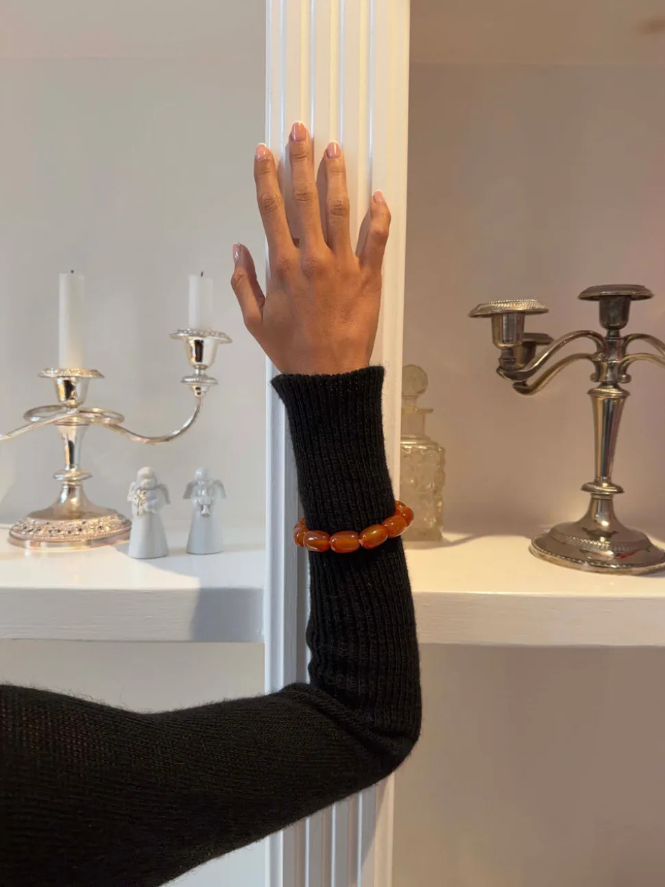 Perla armbånd - Brun