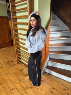 Petrina bukser med syninger - Sort