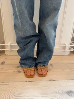 Pimkie sandaler med hæl - Lysebrun