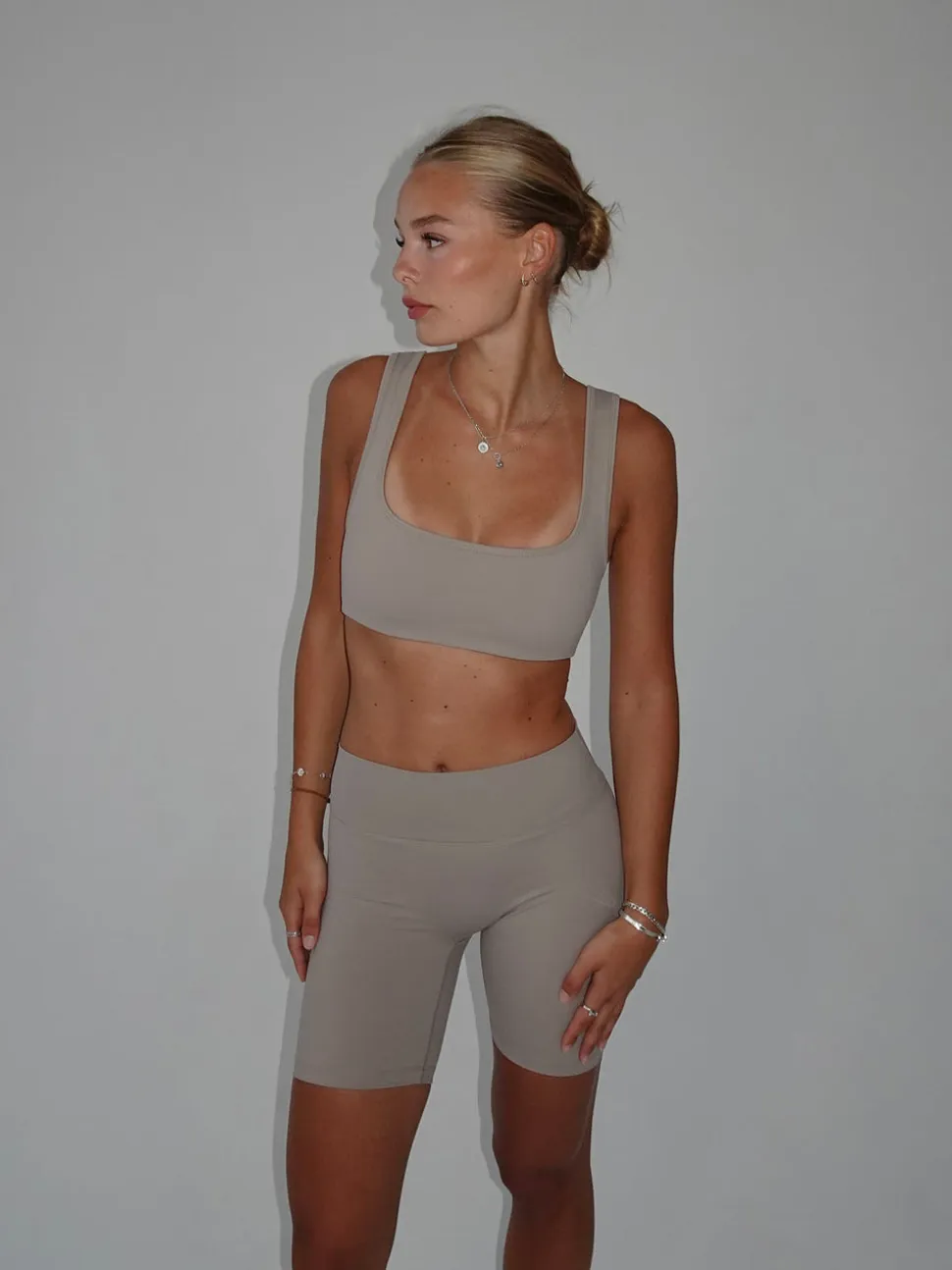 Plaza sports bra - Ash