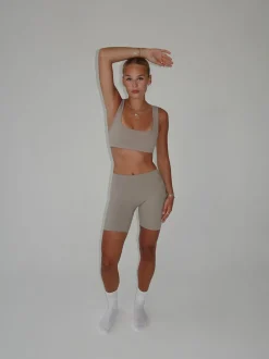 Plaza sports bra - Ash