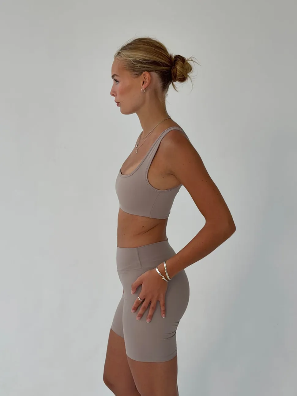 Plaza sports bra - Ash