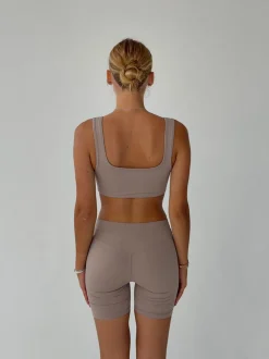 Plaza sports bra - Ash