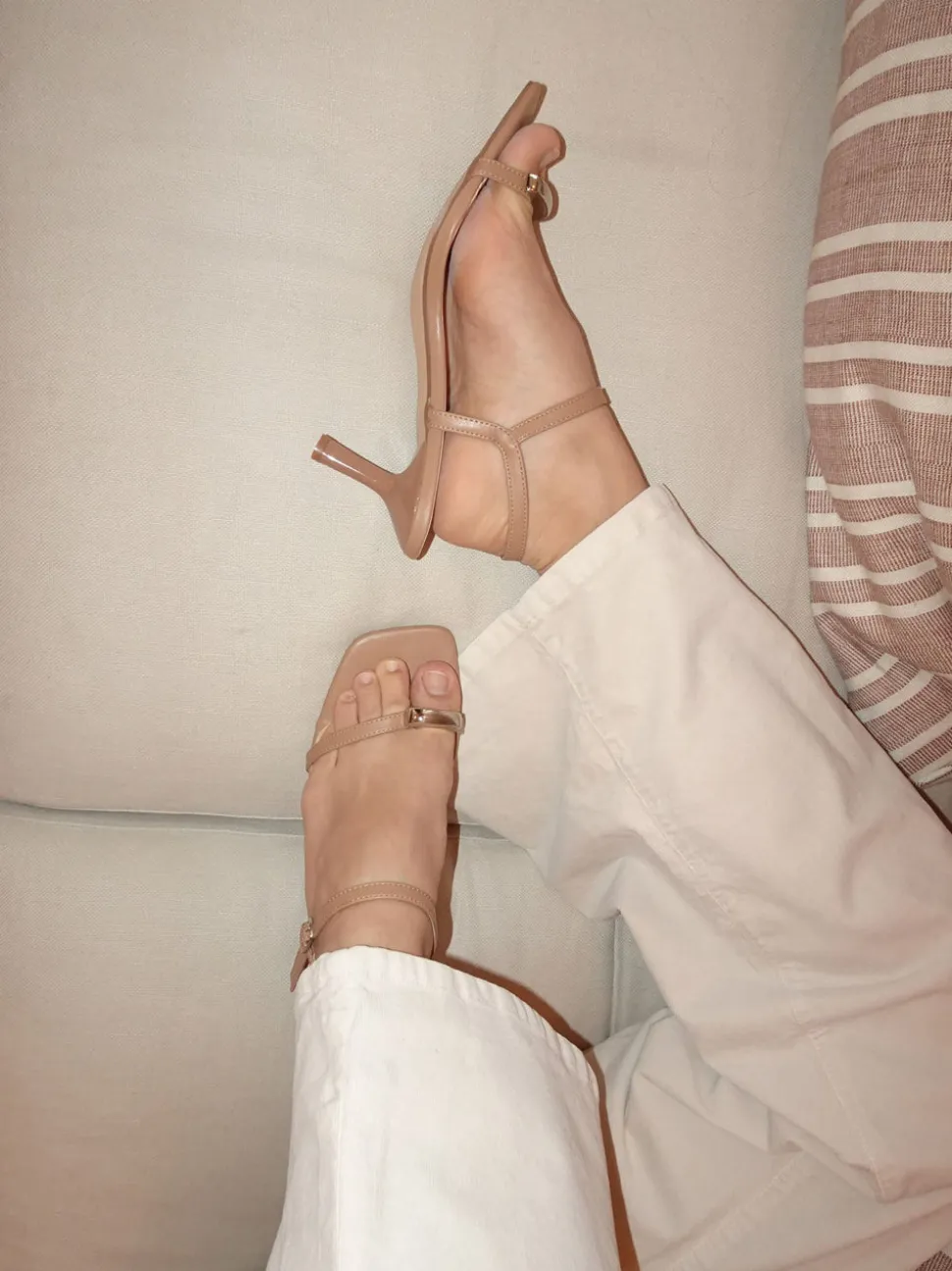 Prima hæle - Beige