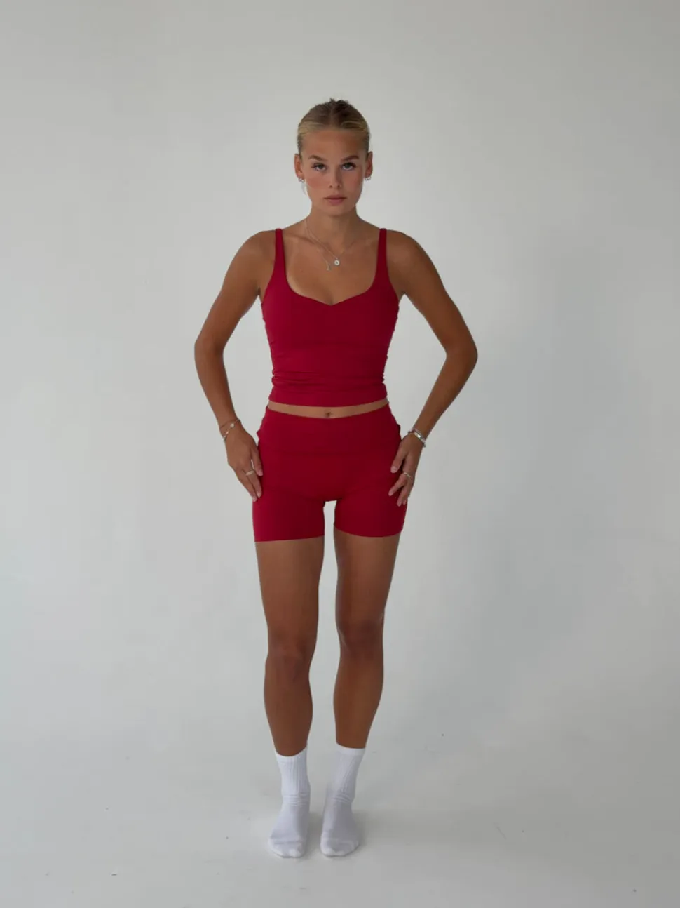 Prosper tank top - Cherry