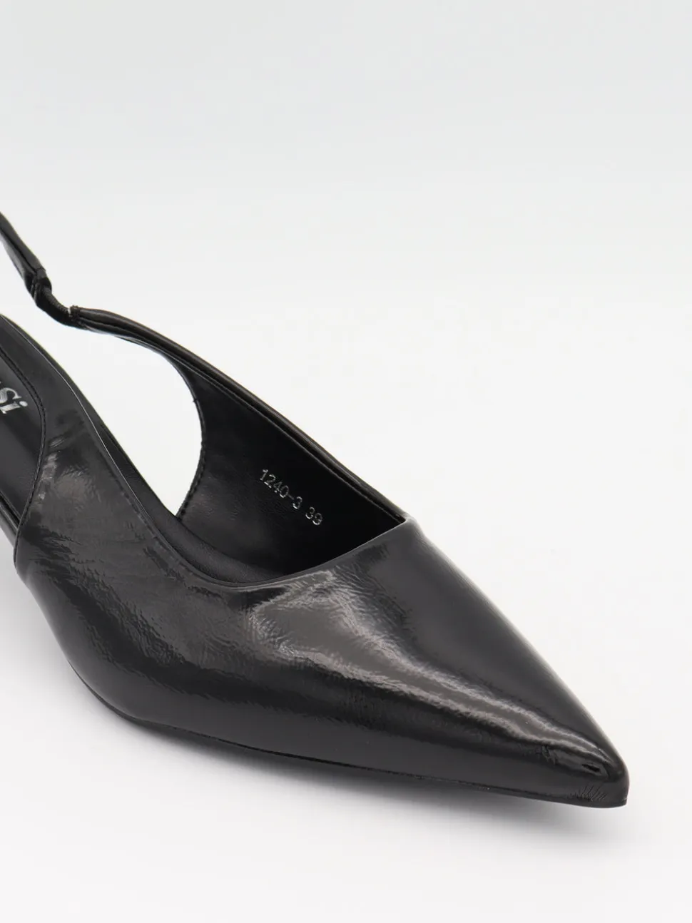 Robin slingback mules - Sort