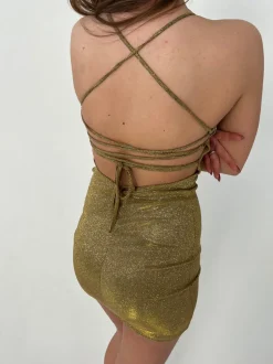 Roksana kjole - guld