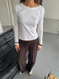 Roleo langærmet bluse - Hvid