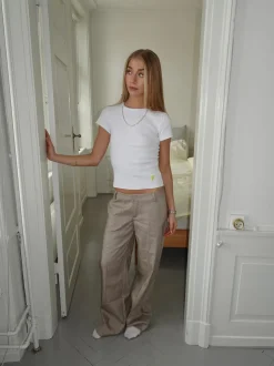 Salva suit bukser - Taupe