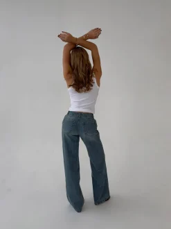Samara jeans - Blå denim