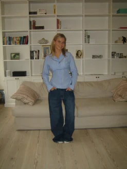 Samara jeans - Mørkeblå denim