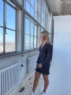 Sara kjole med mønster
