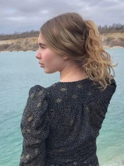 Sara kjole med mønster