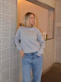Self love club sweatshirt - grå