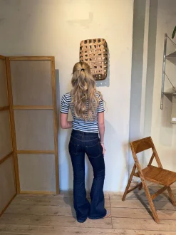 Senia bootcut jeans - Mørkeblå