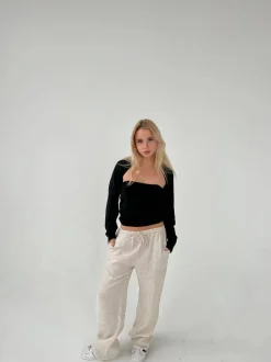 Signe hør bukser - beige