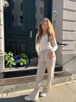 Signe hør bukser - beige
