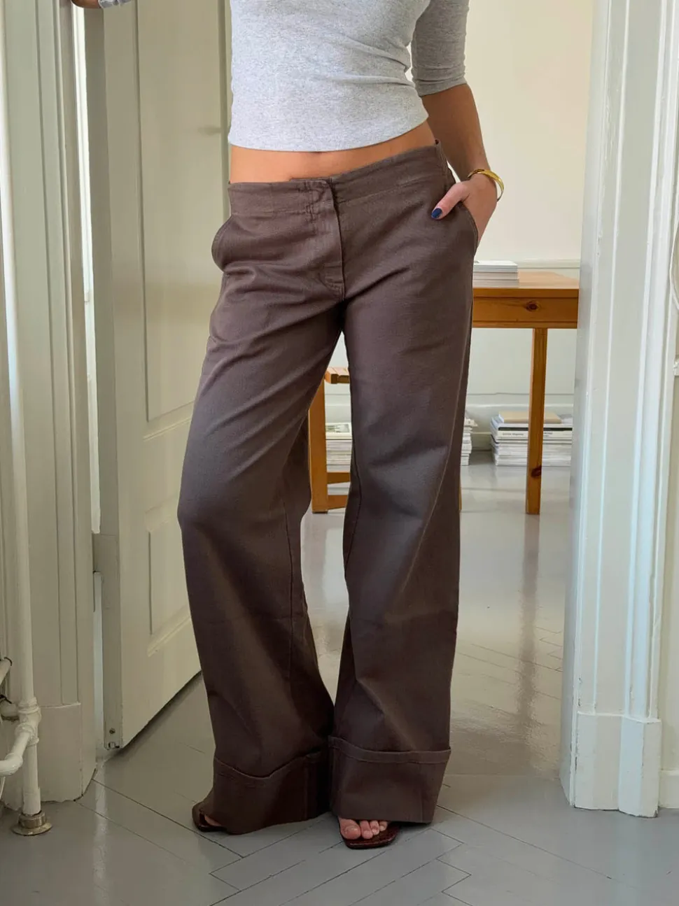 Siv jeans - Brun