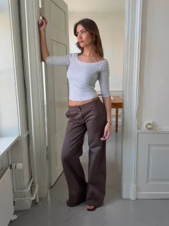 Siv jeans - Brun