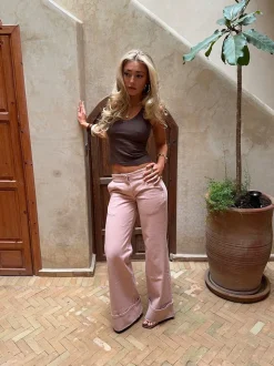Siv jeans - Lyserød