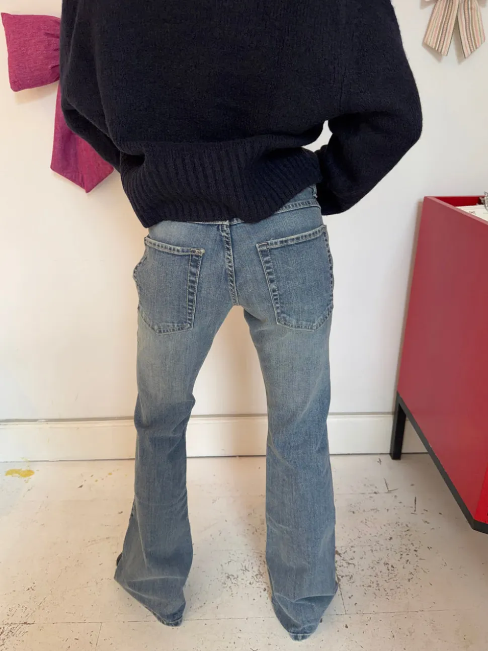 Solea bootcut jeans - Lys denim