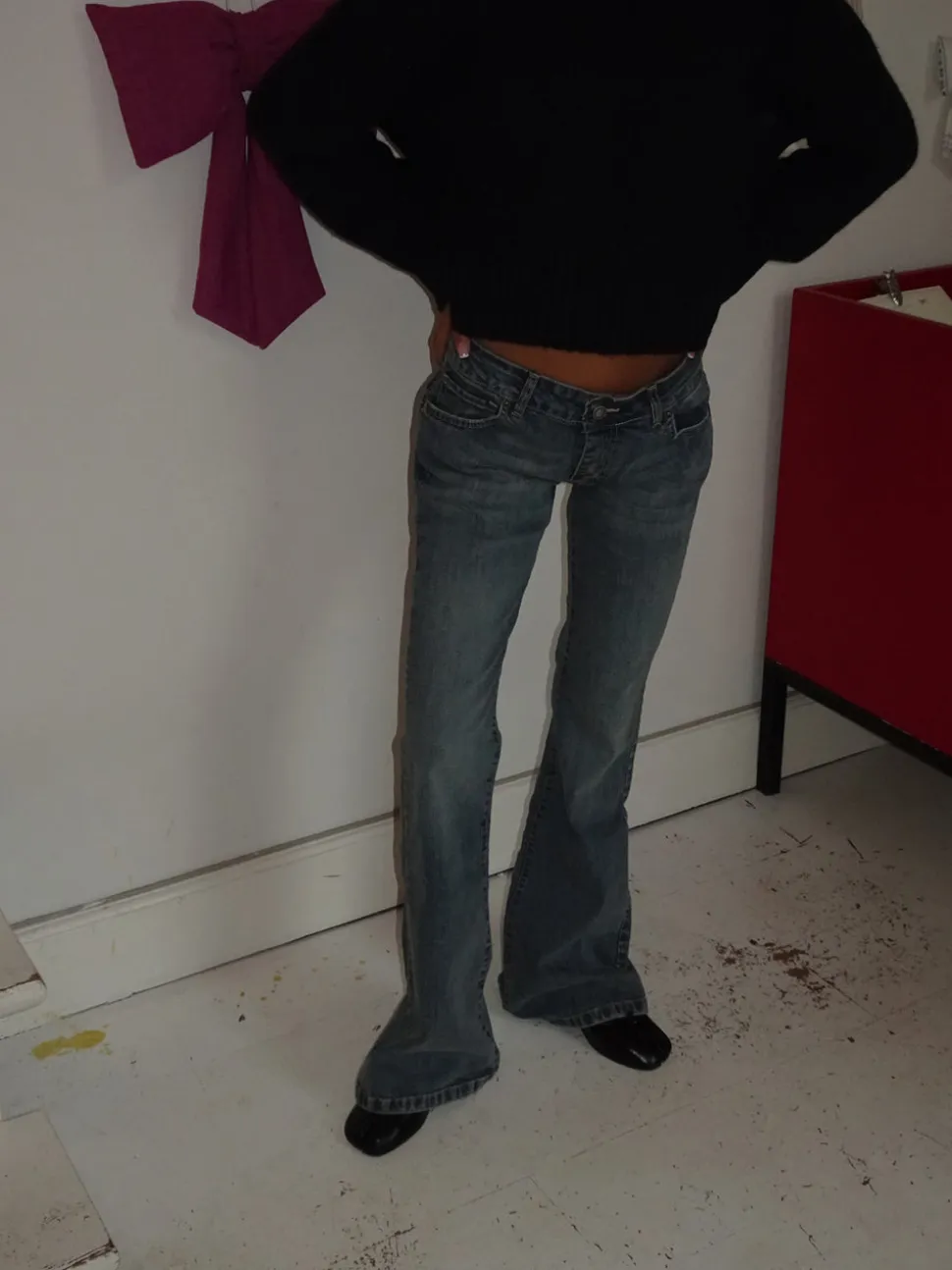 Solea bootcut jeans - Lys denim