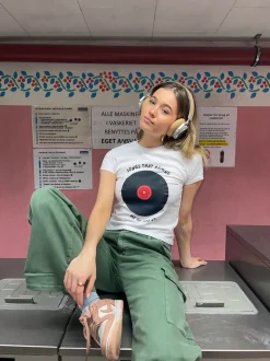 Songs that remind me baby tee - Hvid