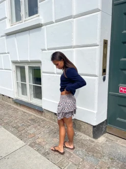 Stockholm nederdel - Navy med stjerner