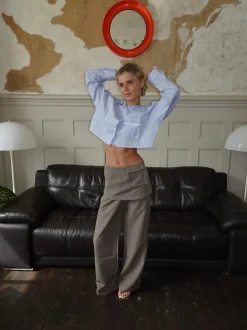 Thealine bukser med nederdel - Taupe