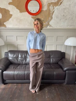 Thealine bukser med nederdel - Taupe
