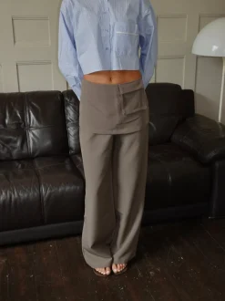 Thealine bukser med nederdel - Taupe