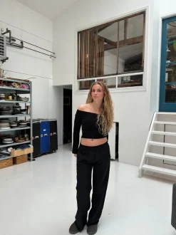 Tiff trackpants - Sort