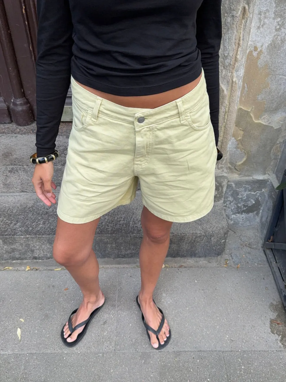 Tiffay shorts - Limegrøn