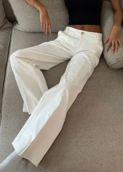 Uma suit bukser - Hvid