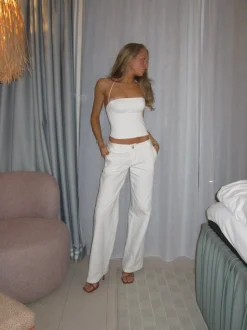 Uma suit bukser - Hvid
