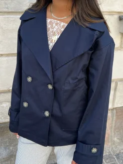 Via jakke - Navy