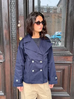 Via jakke - Navy