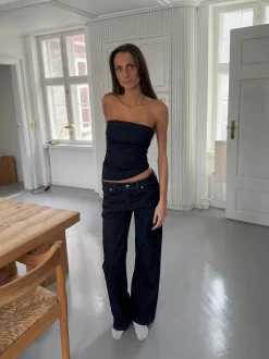 Viki denim jeans - Mørk denim