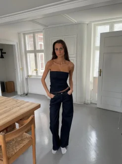 Viki denim jeans - Mørk denim