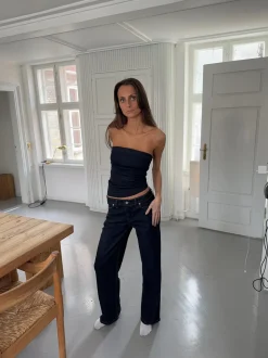 Viki denim jeans - Mørk denim