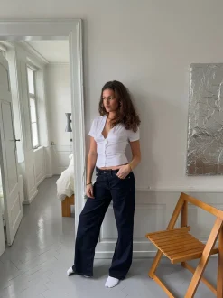 Viki denim jeans - Mørk denim