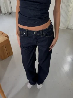 Viki denim jeans - Mørk denim