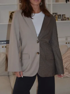 Vivenne duo blazer - Beige/brun