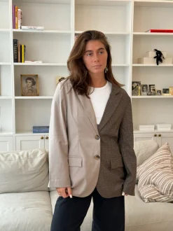 Vivenne duo blazer - Beige/brun