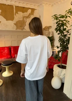 Zinnia oversized t-shirt - Hvid